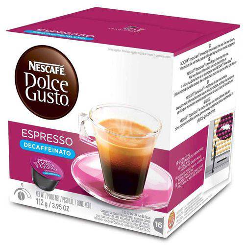 Tudo sobre 'Capsula de Nescafé Dolce Gusto 96g Expresso Decaffeinato Nestle'