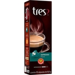 Capsula Tres Coracoes de Cafe Espresso Pleno 10 Capsulas de 8g