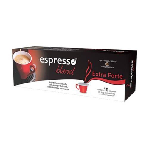 Cápsulas de Café Compatíveis com Nespresso® Espresso Blend Extraforte