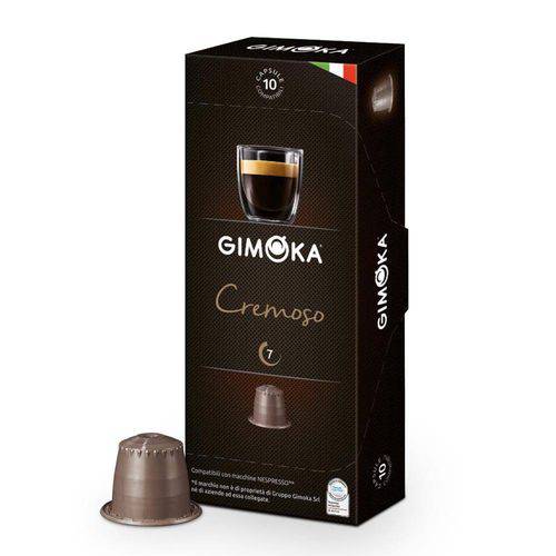 Cápsulas de Café Compatíveis com Nespresso Espresso Gimoka Cremoso - 10 Un.