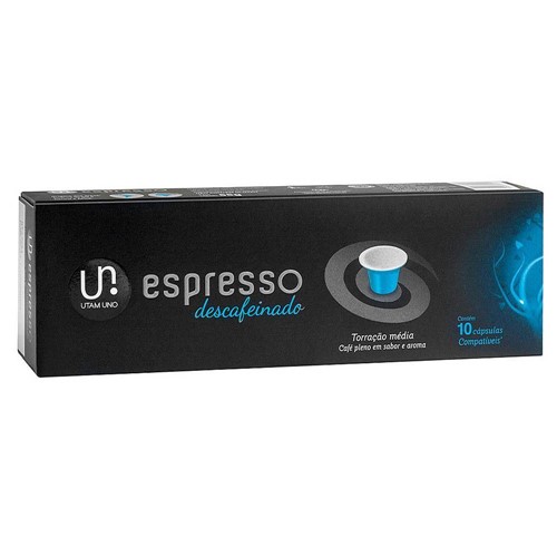 Cápsulas de Café Compatíveis com Nespresso® Utam Uno Descafeinado