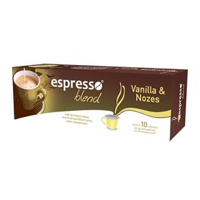 Cápsulas de Café Espresso Blend Vanilla e Nozes