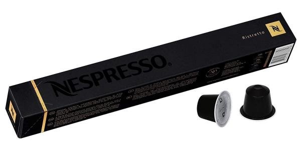 Cápsulas de Café Expresso Ristretto Nespresso 10 Cápsulas