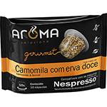 Cápsulas de Chá de Camomila com Erva-Doce Aroma Selezione Compatível Nespresso - 10 Unidades
