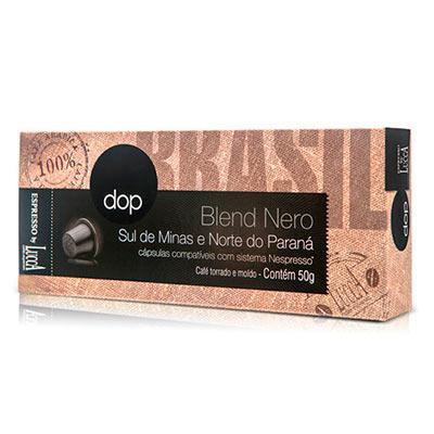 Cápsulas Dop Espresso Blend Nero - Compatível com Cafeteiras Nespresso