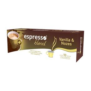 Cápsulas Espresso Blend Vanilla e Nozes