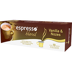 Cápsulas Espresso Blend Vanilla & Nozes - 10 Unidades