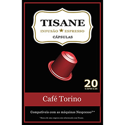 Cápsulas Tisane Café Torino Compatível Nespresso (20 Cápsulas)