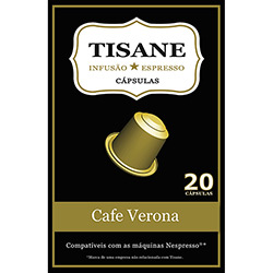 Tudo sobre 'Cápsulas Tisane Café Verona Compatível Nespresso (20 Cápsulas)'