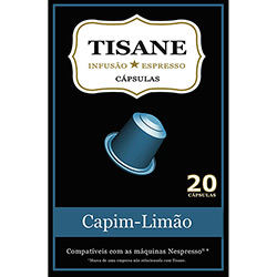 Cápsulas Tisane Capim-Limão Compatível Nespresso (20 Cápsulas)