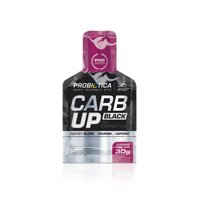 Carb Up Gel Black 30G - Probiotica (AÇAÍ COM GUARANÁ)
