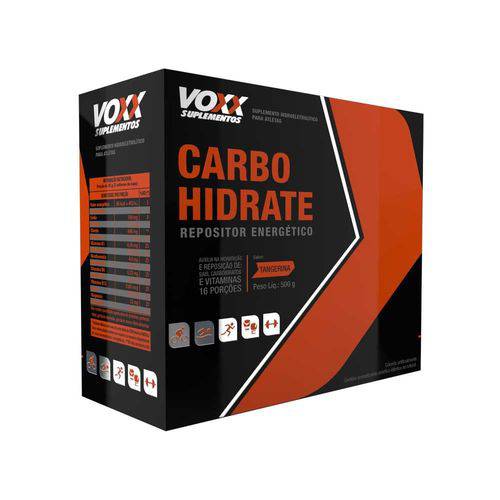 Carbo Hidrate Voxx 500g - Tangerina - Voxx Suplementos
