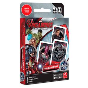 Card Game Rouba-Monte Vingadores a Era de Ultron / Avengers - Copag Marvel