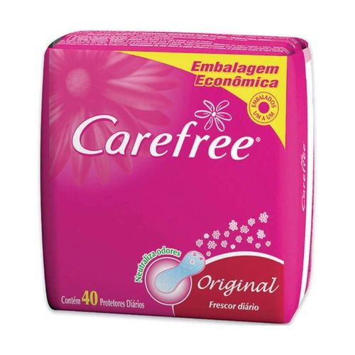 Carefree Proteção Absorvente Higiênico C/ Perfume C/40