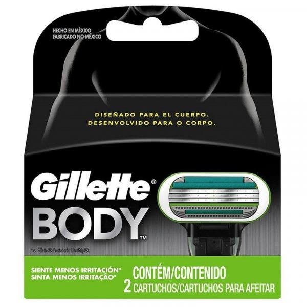 Carga Gillette Body com 2 Unidades