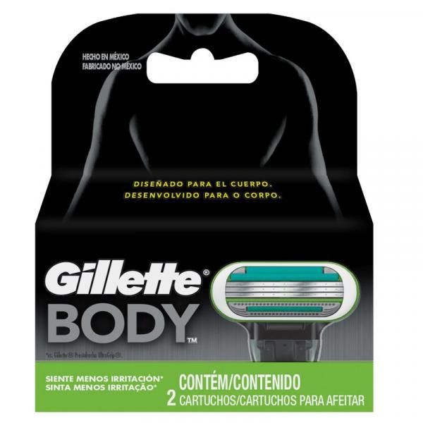 Carga Gillette Body - 2 Unidades