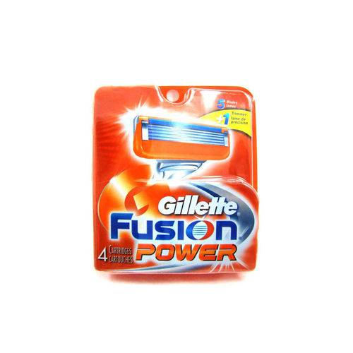 Carga Gillette Fusion C/4 Unidades