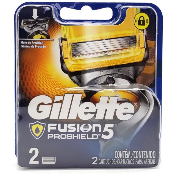 Carga Gillette Fusion Proshield C/ 2un