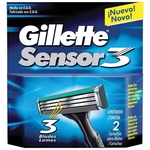 Carga Gillette Sensor3 2 Unidades