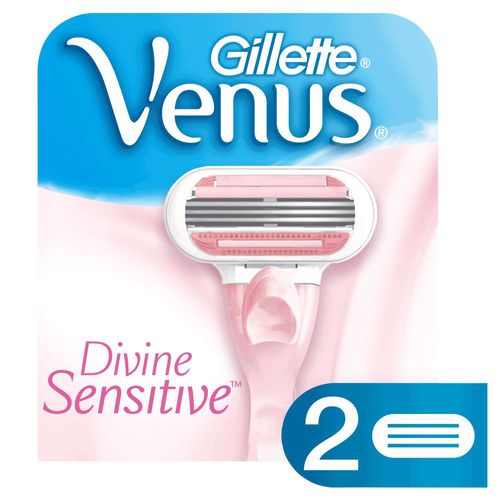 Carga Gillette Venus Divine Sensitive 2 Unidades