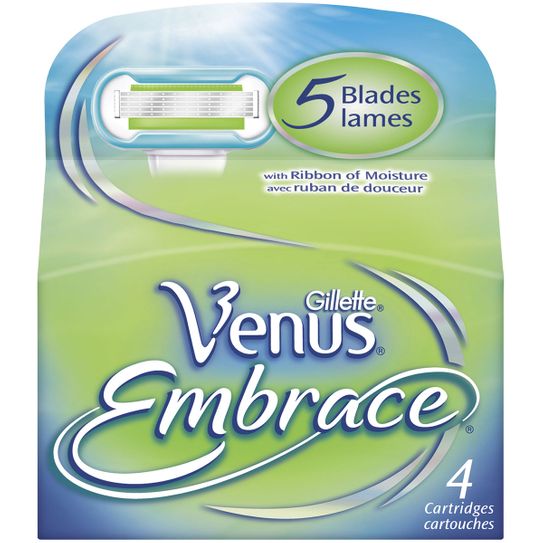 Tudo sobre 'Carga Gillette Venus Embrace com 4 Unidades'