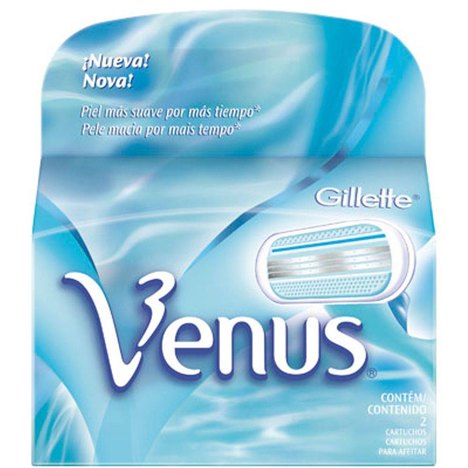 Carga Gillette Vênus Regular - Contém 2