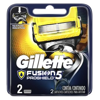 Carga para Aparelho de Barbear Fusion5 Proshield Gillette 2 Un