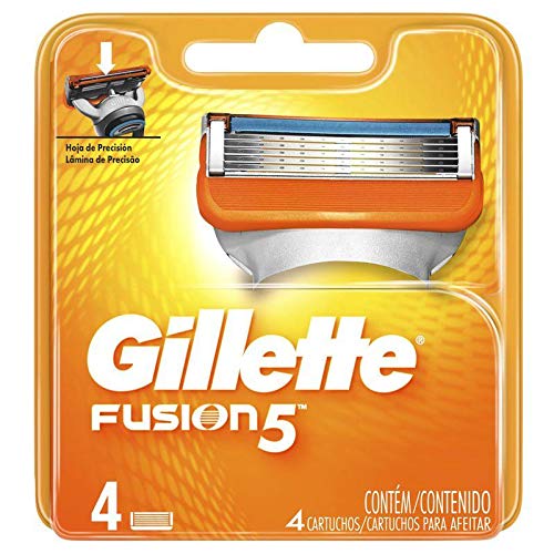 Carga para Aparelho de Barbear Gillette Fusion5 4 Unidades, Gillette