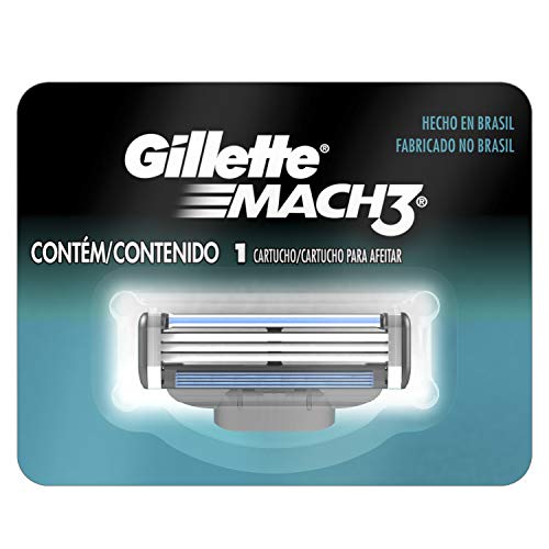 Carga para Aparelho de Barbear Gillette Mach 3 - 1 Unidade