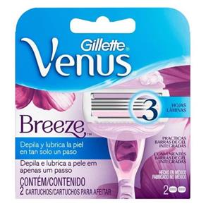 Carga para Aparelho de Depilação Gillette Venus Breeze - 2 Unidades