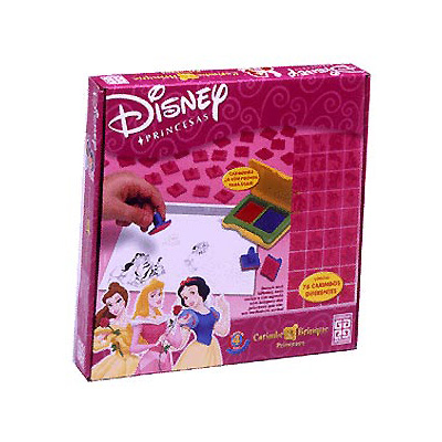 Carimbe e Brinque das Princesas Disney - Grow - Princesas Disney
