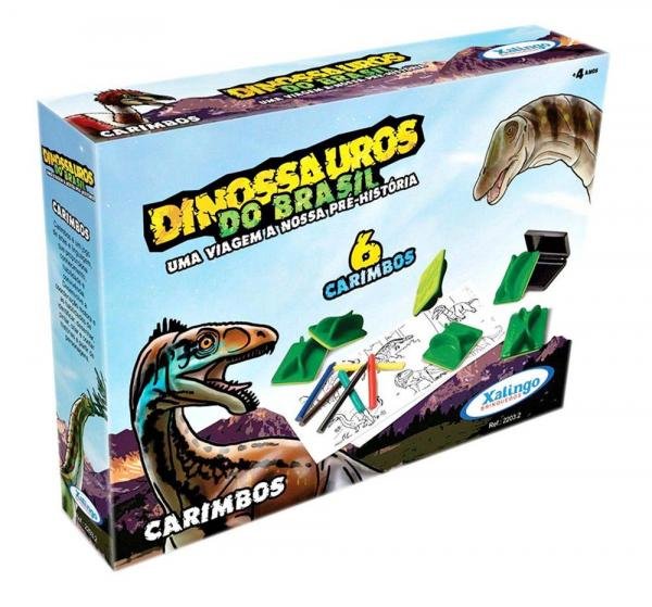 Carimbos Dinossauros do Brasil - Xalingo