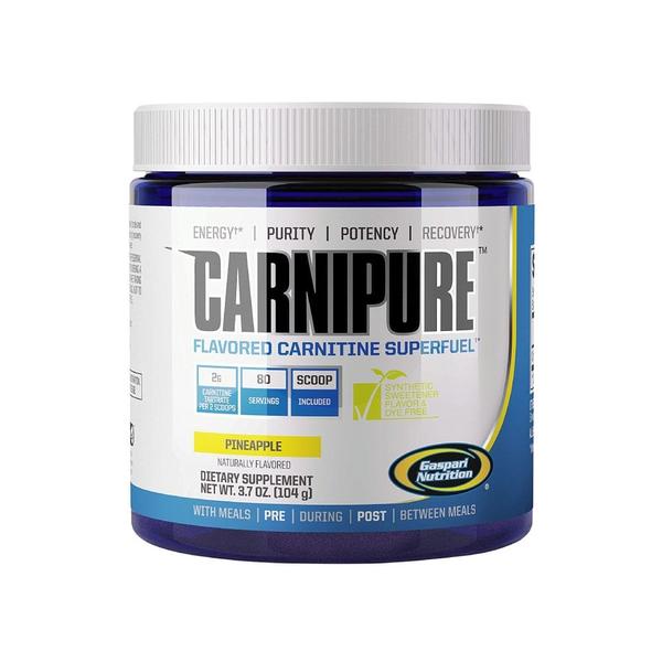 CARNIPURE CARNITINE 104g - ABACAXI - Gaspari Nutrition