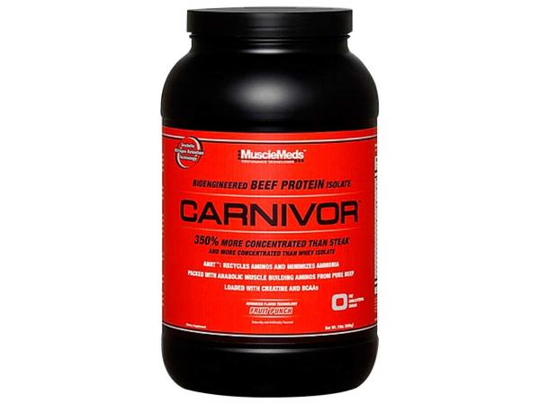 Tudo sobre 'Carnivor Whey Protein 876g Chocolate - Muscle Meds'