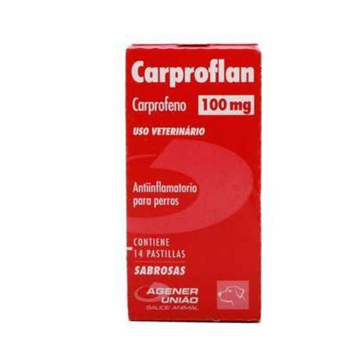 Carproflan 100mg - 14 Comprimidos - Agener Uniao
