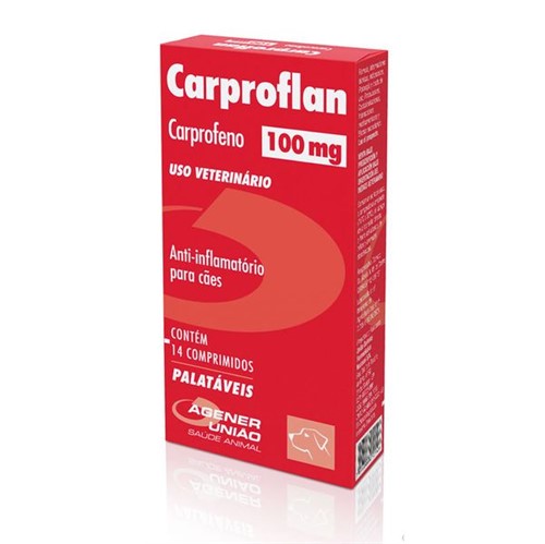 Carproflan 100mg - 14 Comprimidos