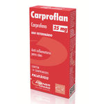 Carproflan 25mg - Anti-inflamatório para Cães à Base de Carprofeno - Agener (14 Comprimidos Palatáveis)