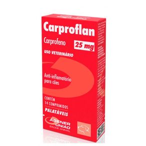 CARPROFLAN 25mg - Caixa com 14 Compr.