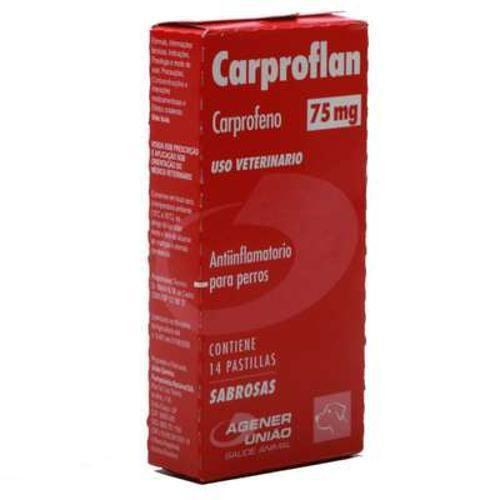 Carproflan 75mg - 14 Comprimidos - Agener Uniao