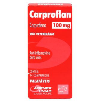 Carproflan Agener 100mg C/ 14 Comprimidos