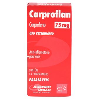 Carproflan Agener 75mg C/ 14 Comprimidos