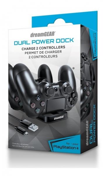 Carregador Controle Ps4 Dual Power Dock Original - Dreamgear
