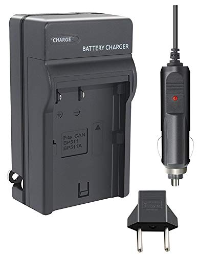 Carregador de Bateria para Canon BP508,BP511/511A/512A/522/535