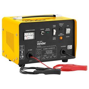 Carregador de Bateria Portátil Amarelo CBV1600 Vonder - Selecione=110V