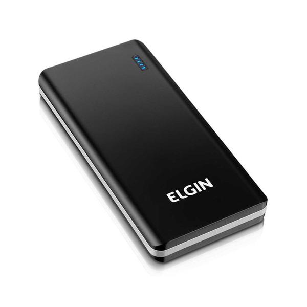 Carregador de Bateria Portátil USB CP10k Slim 10000mah Preto - Elgin