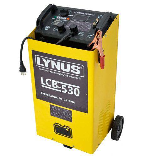 Carregador de Bateria Rápido e Lento 12/24v 75a - Lcb-530 - Lynus
