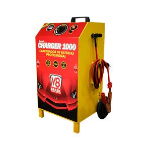 Carregador de Baterias Charger 1000 - 100A - 12V/24V - Bivolt - Monofasico