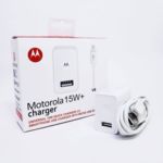 Carregador Motorola Micro Usb Turbo Power V8 BRANCO - Modelo Novo