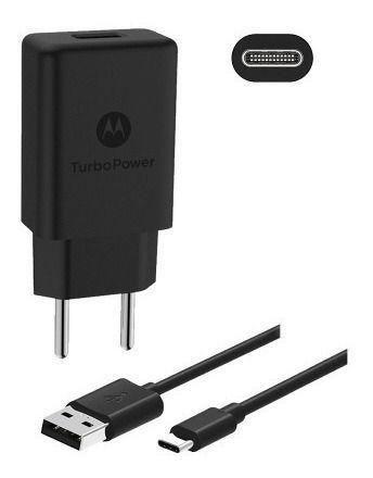 Carregador Motorola Turbo Power Micro Tipo C - Import