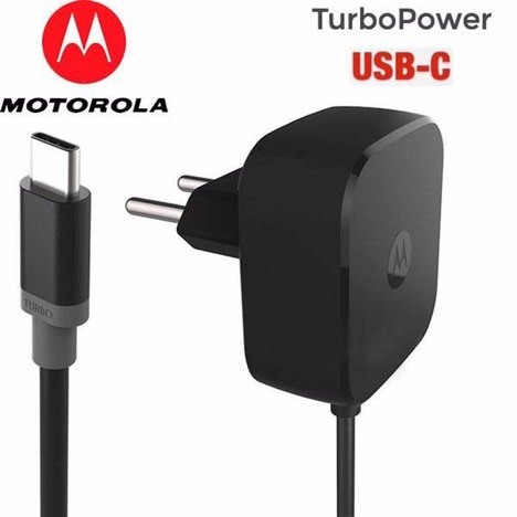 Carregador Motorola Turbo Power Usb C Tipo C 30W Original